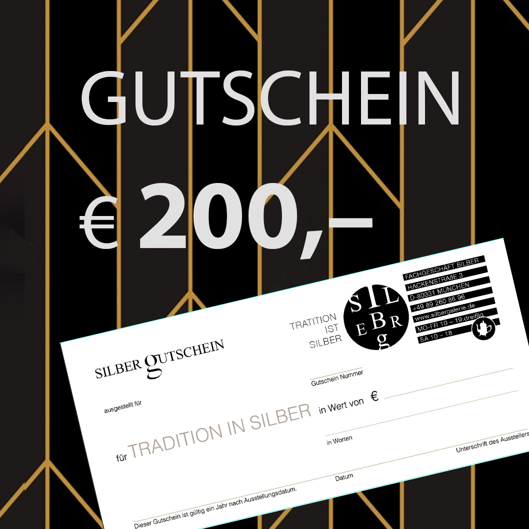 Gutschein für Silber